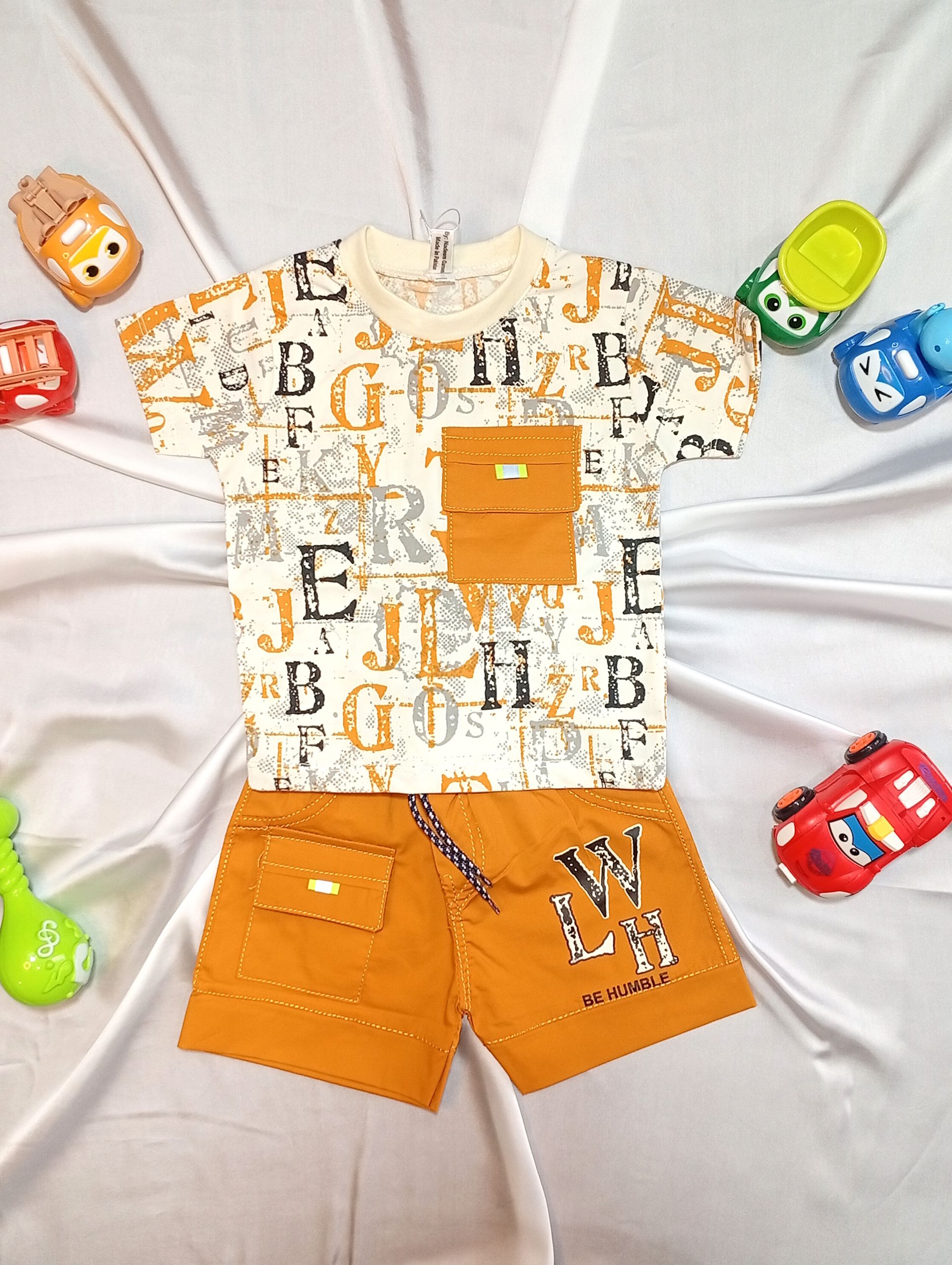 Alphabet 2-Piece Boys Summer Set - Image 5