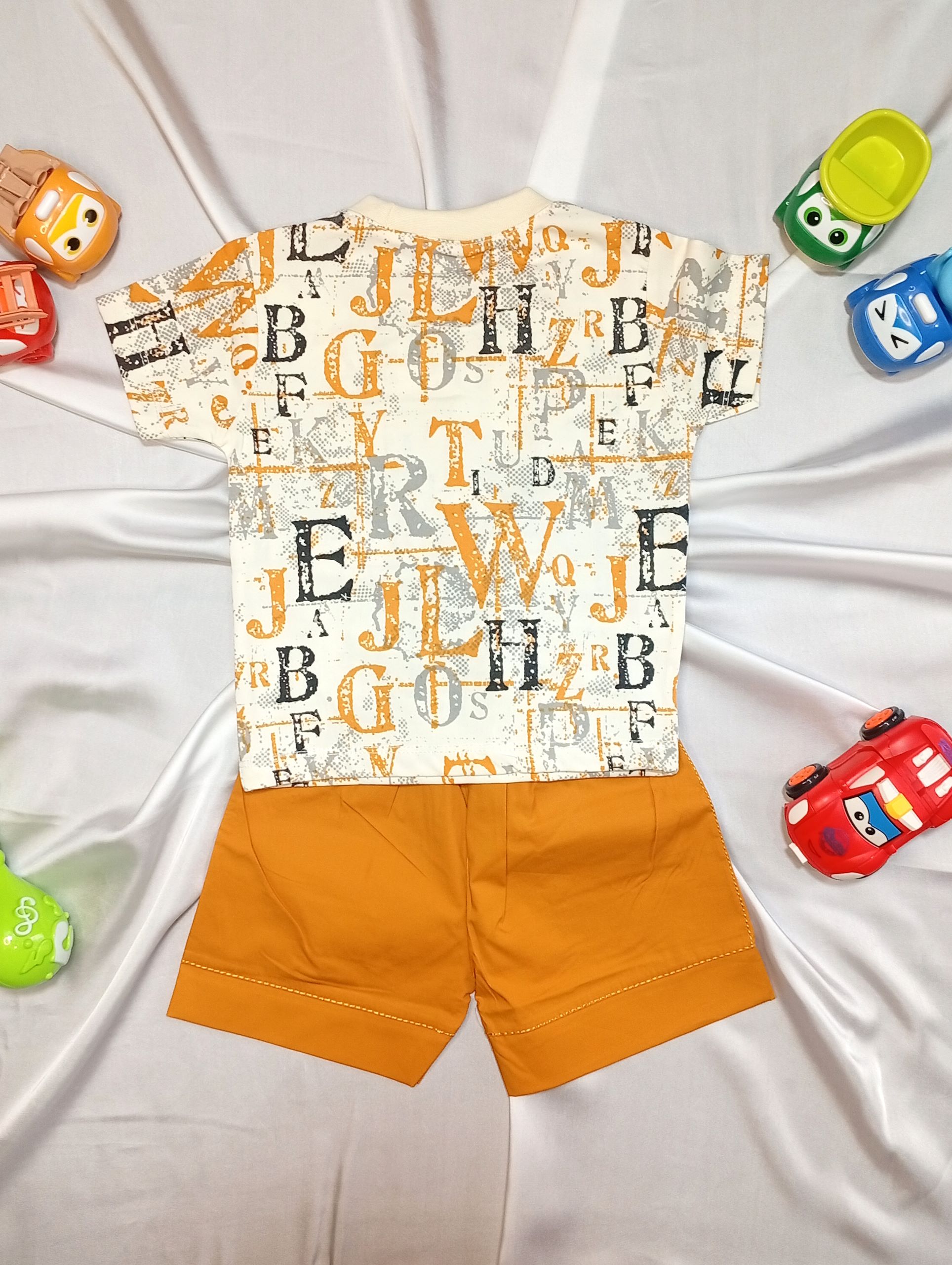 Alphabet 2-Piece Boys Summer Set - Image 6