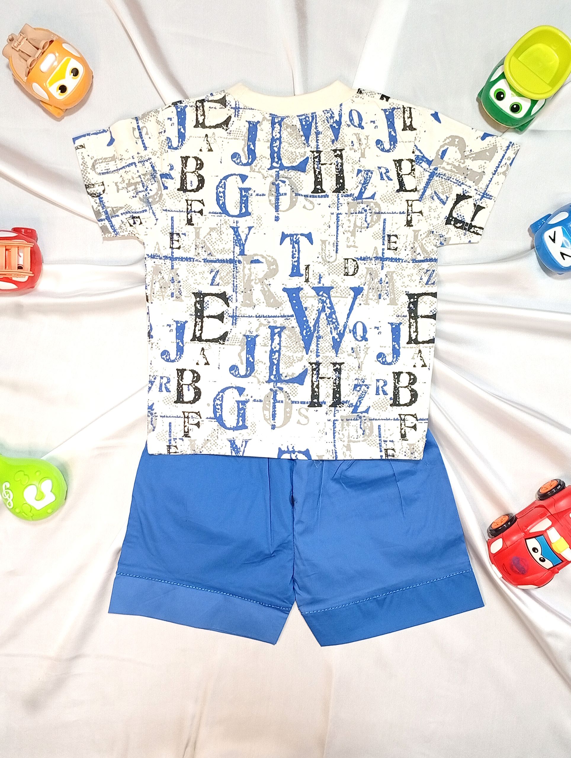 Alphabet 2-Piece Boys Summer Set - Image 2