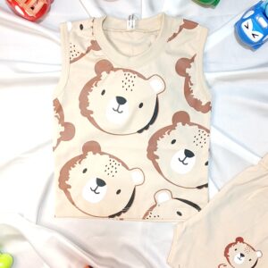 Cool Bear Summer Sandos Set for Boys (2-Piece)