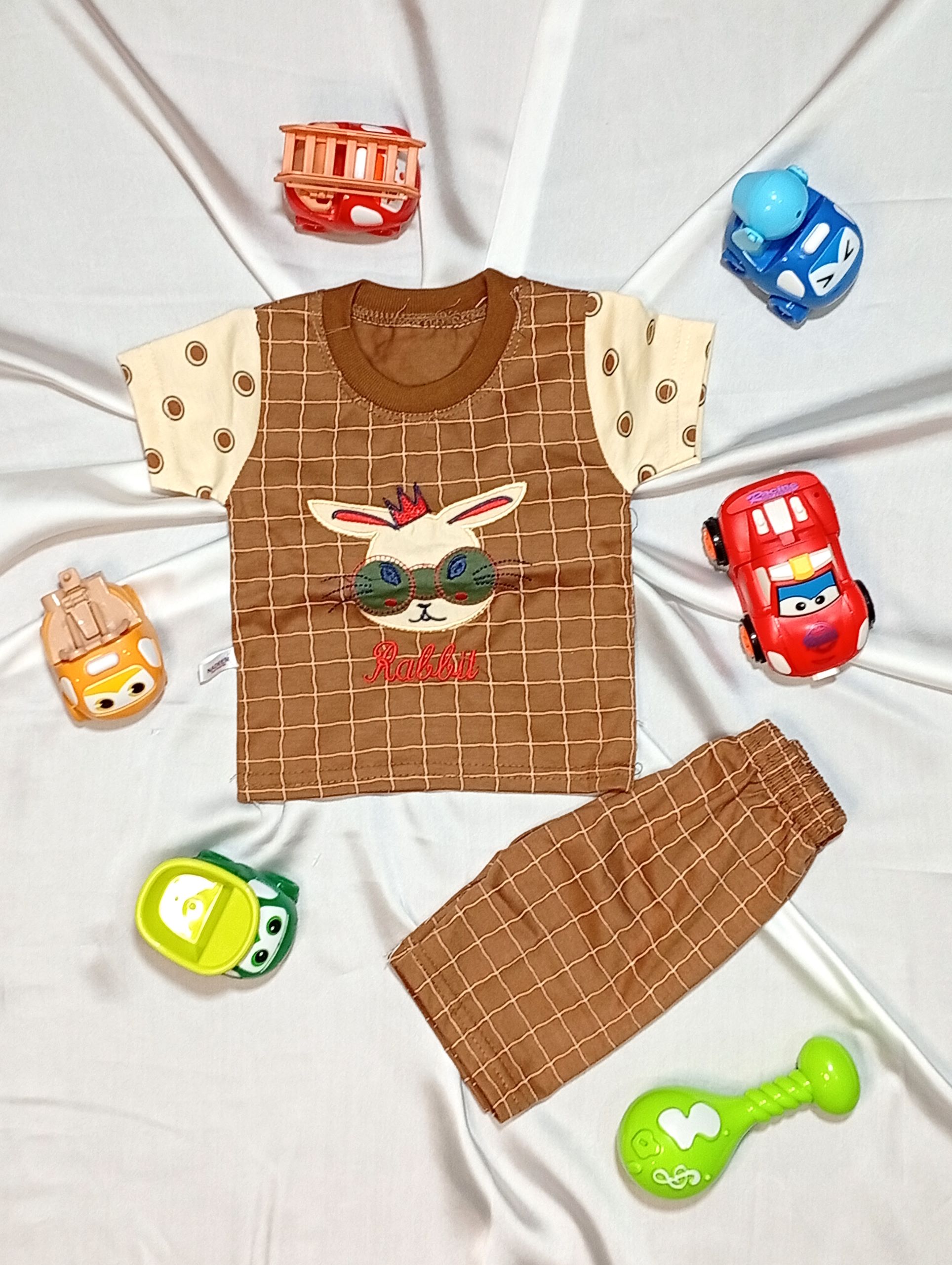 Rabbit 4-Piece Newborn Baby Set - Image 5