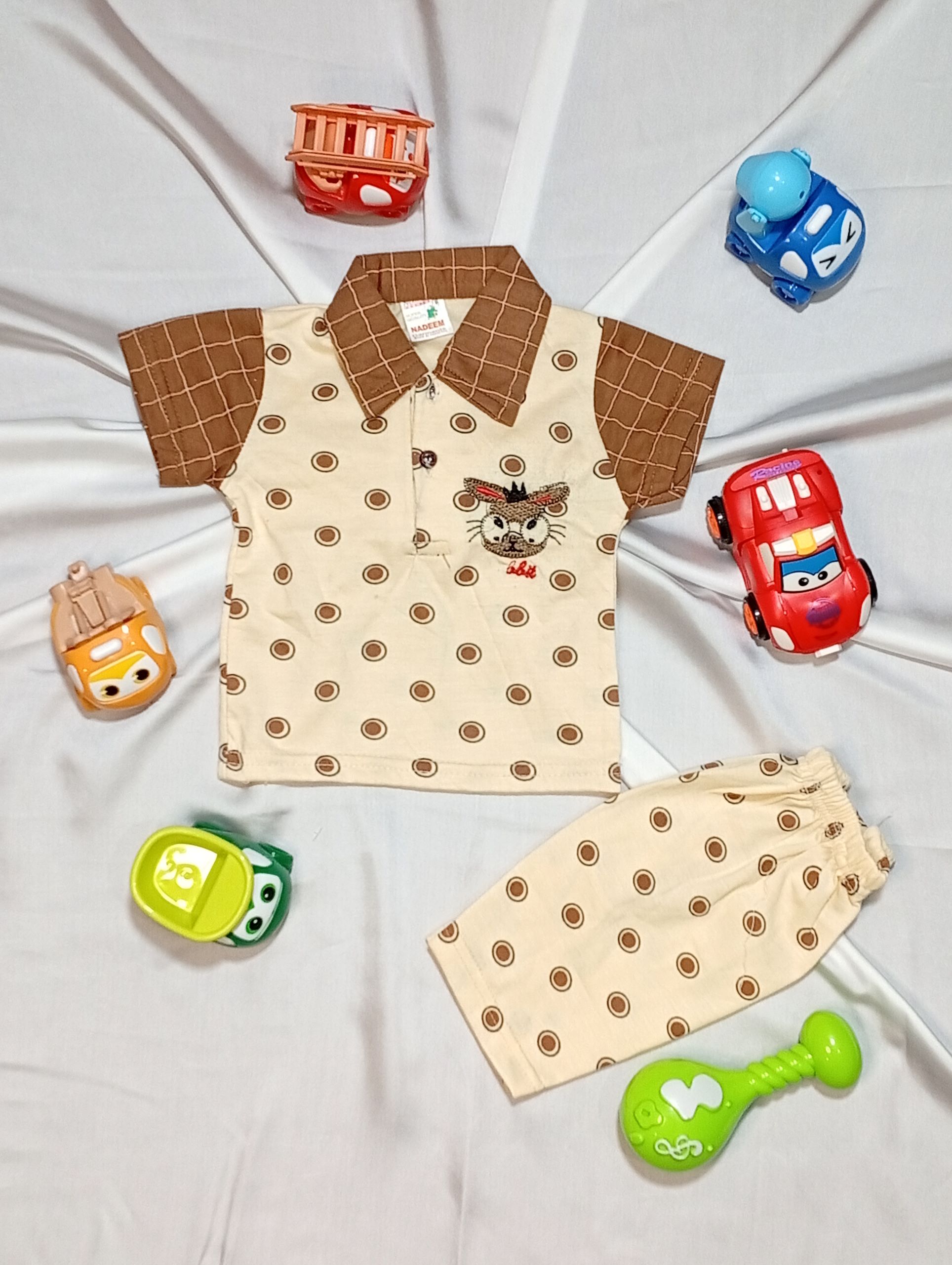 Rabbit 4-Piece Newborn Baby Set - Image 6