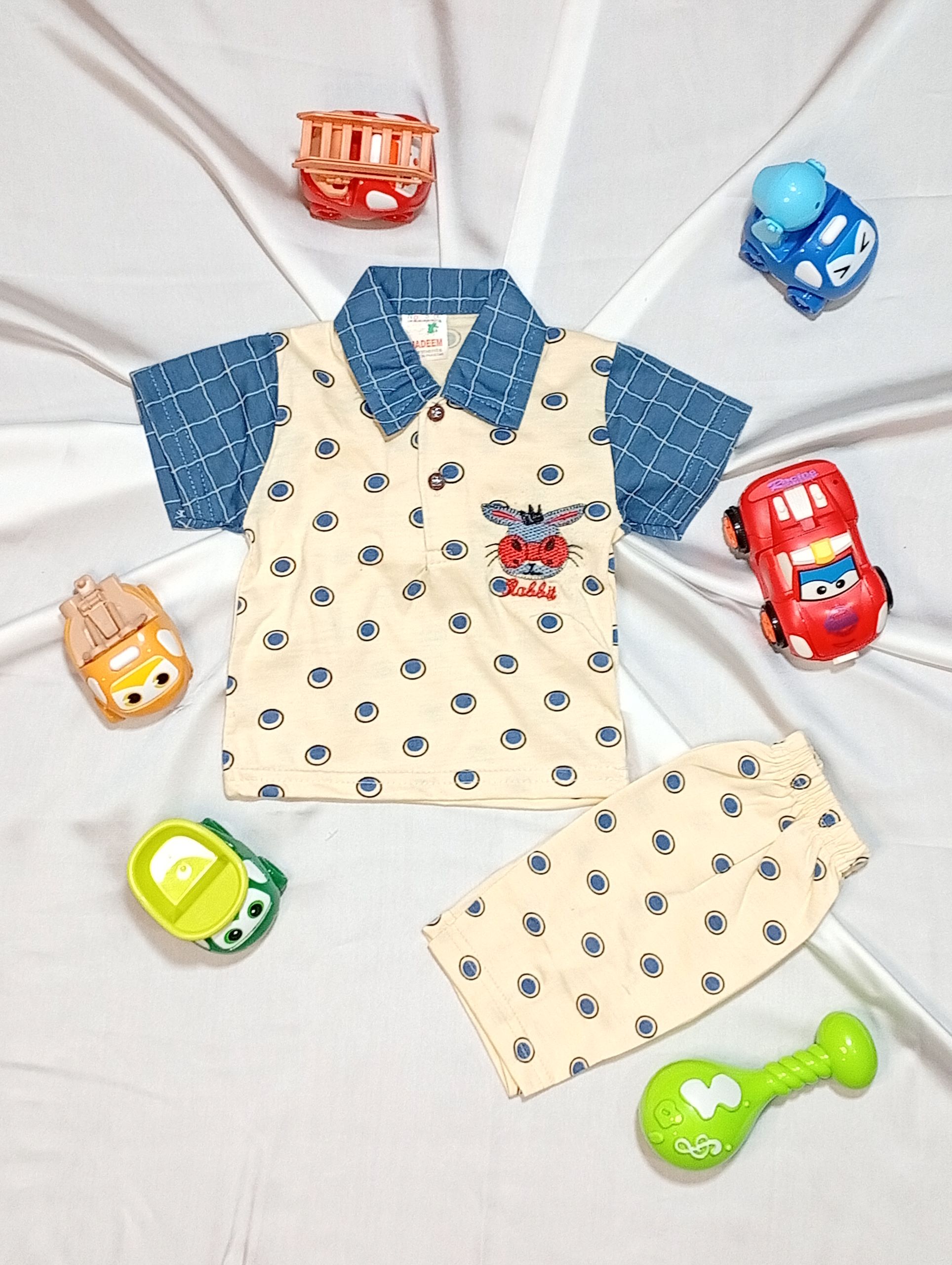 Rabbit 4-Piece Newborn Baby Set - Image 3