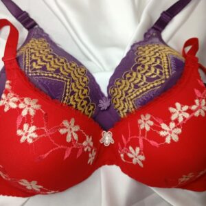 Fancy Single Padded Non-Wired Bra