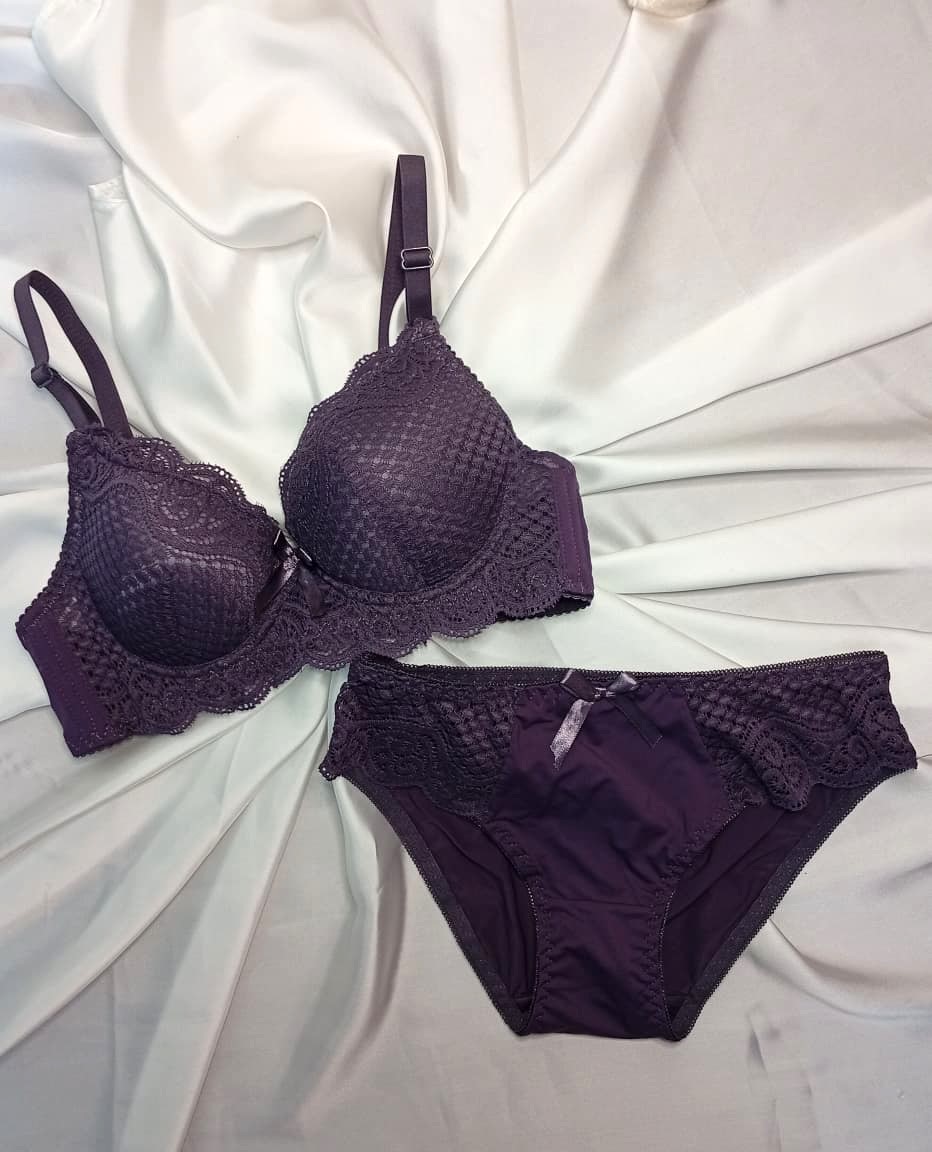 Double Padded Underwired Bra & Panty Set